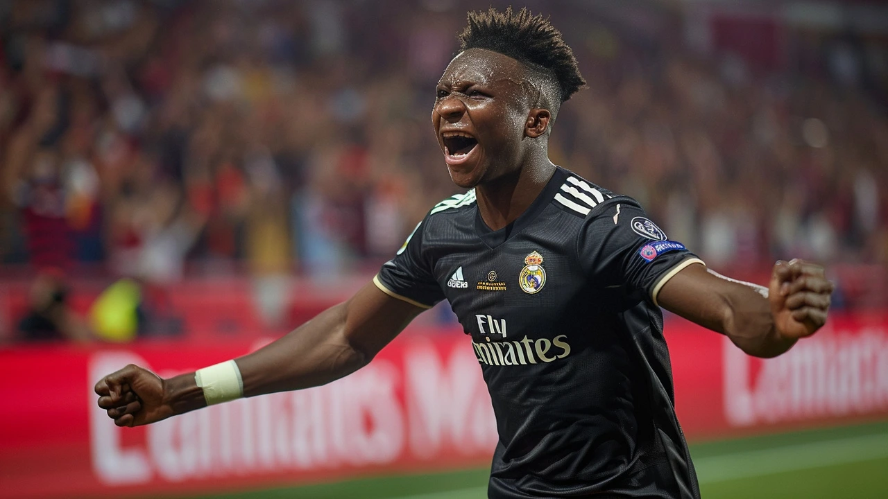 Vinicius Jr Dominates as Real Madrid Clashes with Bayern in Champions League Draw