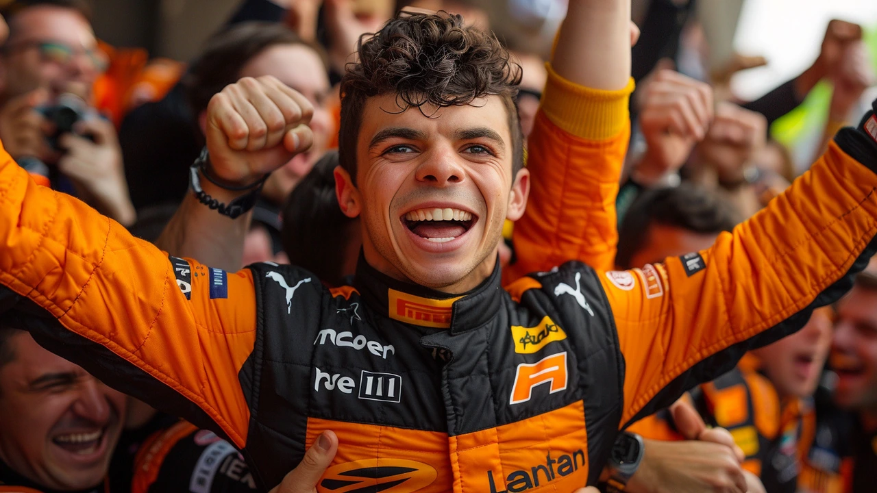 Lando Norris Triumphs Over Max Verstappen for First F1 Victory at Miami Grand Prix