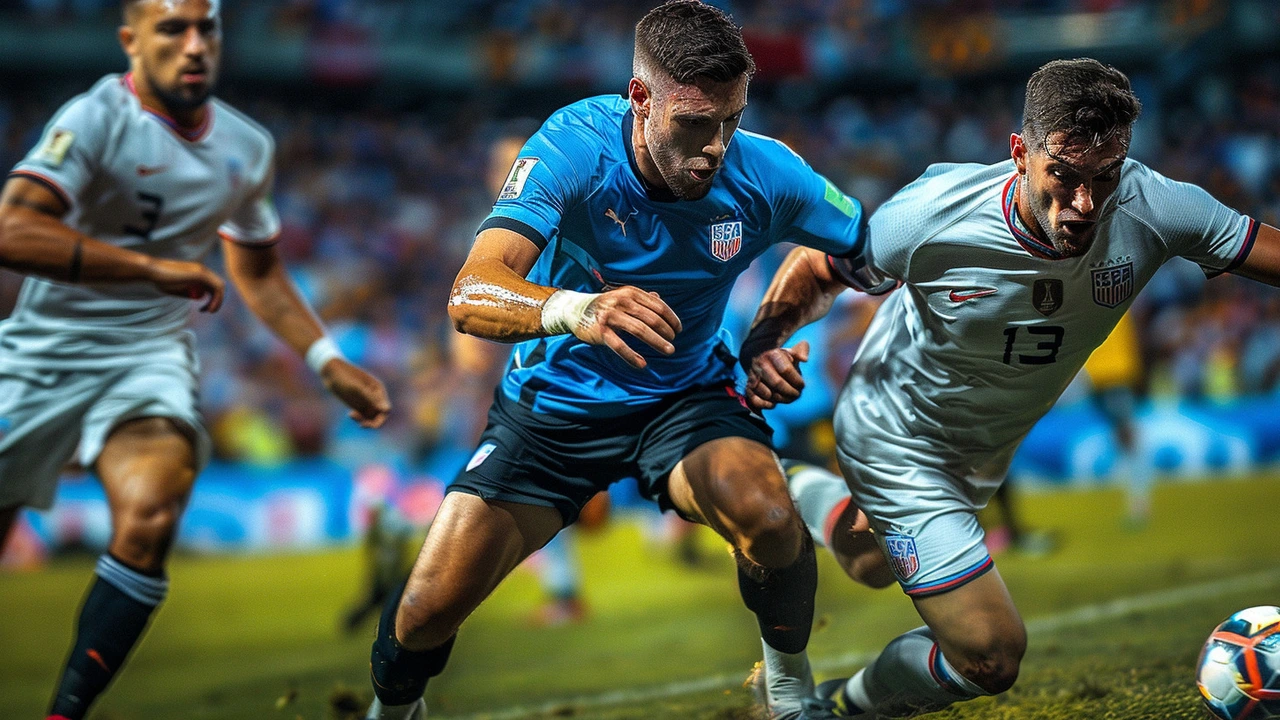 USMNT Faces a Tough Defeat Against Uruguay in 2024 Copa América Group Stage