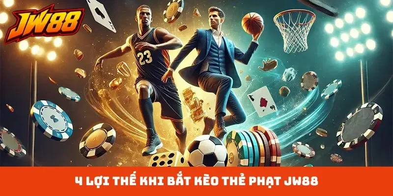 4 lợi thế khi bắt kèo thẻ phạt JW88