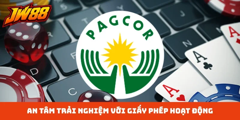 An tâm trải nghiệm với giấy phép hoạt động