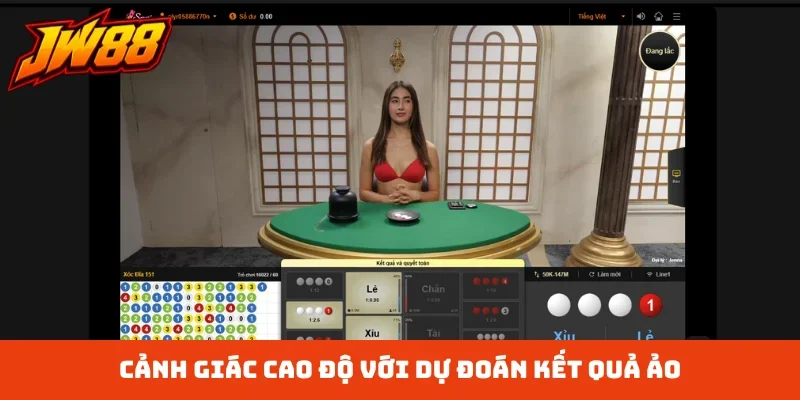 Cảnh giác cao độ với dự đoán kết quả ảo