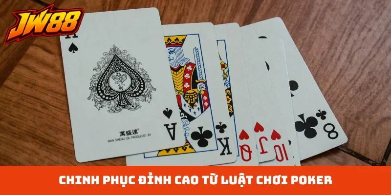 Chinh phục đỉnh cao từ luật chơi poker