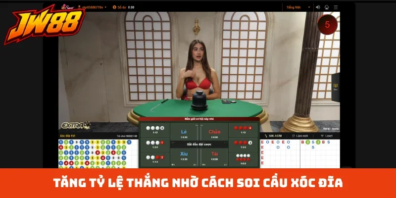Tăng tỷ lệ thắng nhờ cách soi cầu xóc đĩa